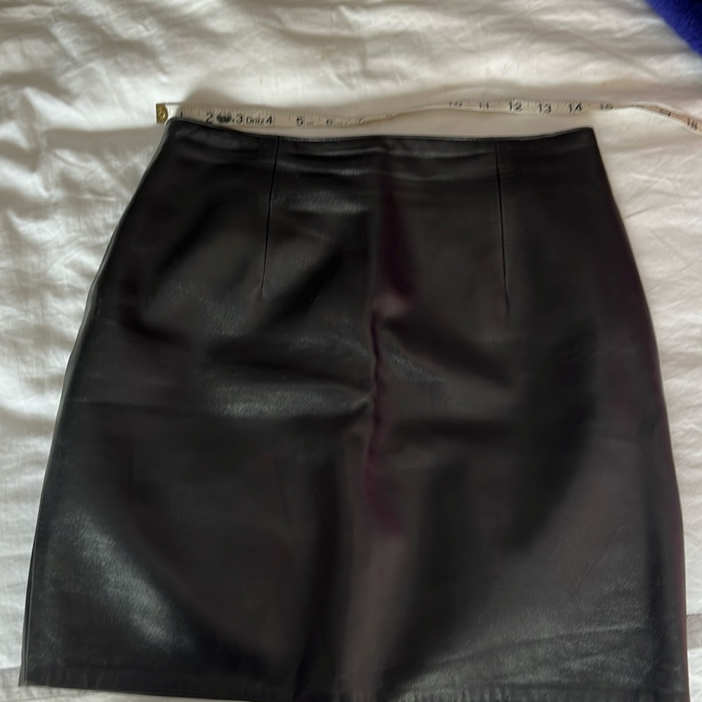 XOE Super soft Leather Skirt (lined)